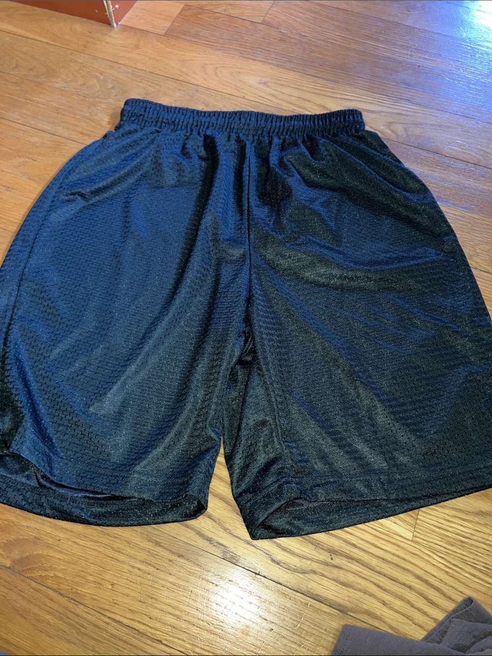 CHAMPRO Men's Black Athletic Mesh BASKETBALL Shorts